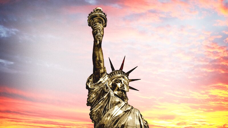 Statue of Liberty — Pink