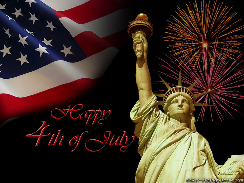 Statue of Liberty — Red, Patriotic