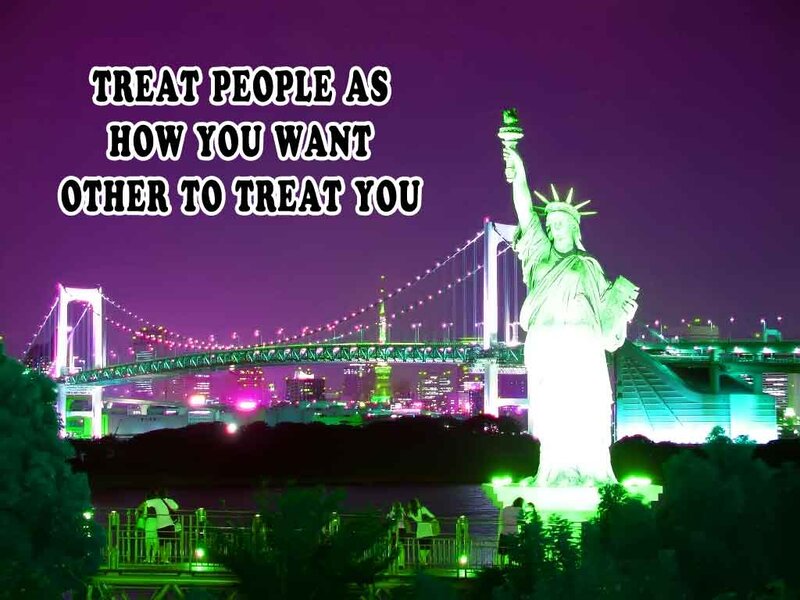 Statue of Liberty Replica — Purple