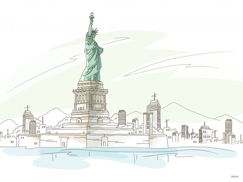 Statue of Liberty sketch