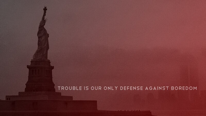 Statue of Liberty with quote
