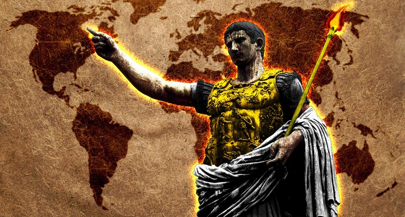 Statue of Roman Emperor — Brown