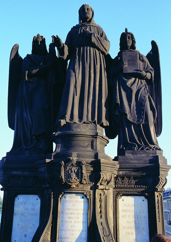 statue of saint francis