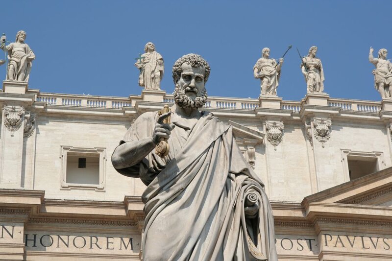 Statue of Saint Peter in Vatican