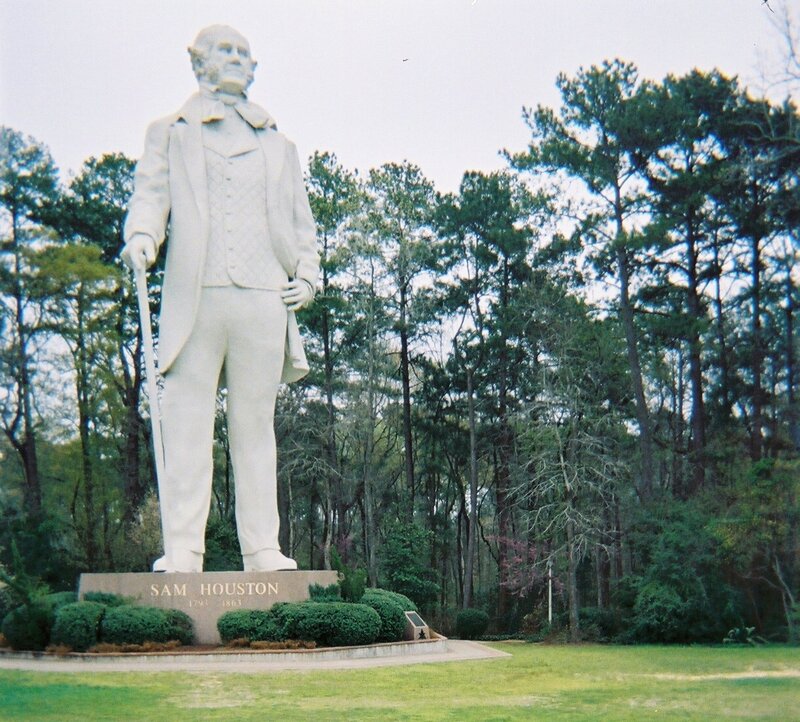 Statue of Sam Houston