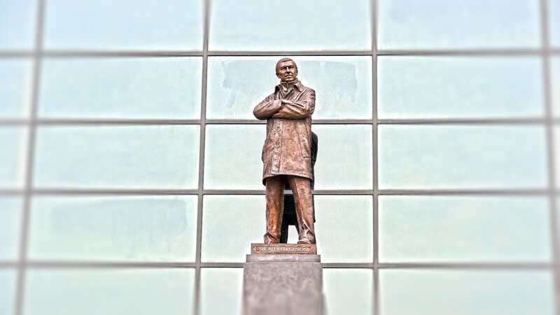 Statue of Sir Alex Ferguson