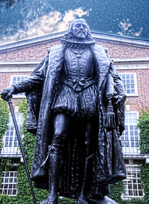 Statue of Sir Francis Drake