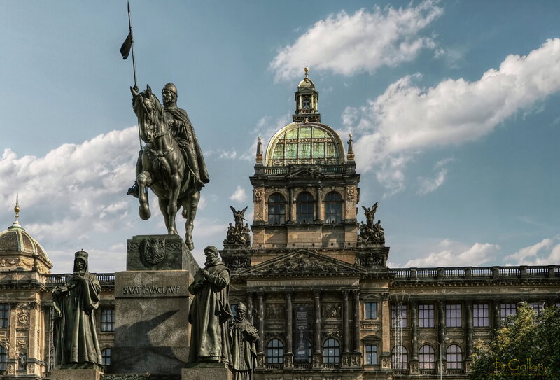 Statue of St. Wenceslaus in Prague