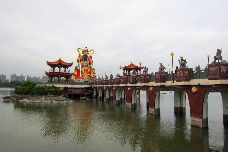 Statue on a Bridge
