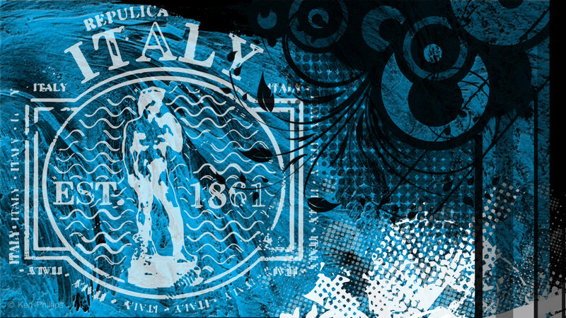 Statue on Stamp Design