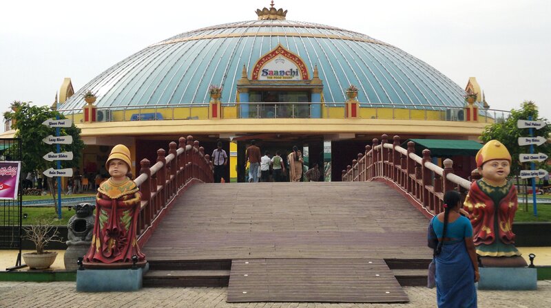 Statues at Amusement Park