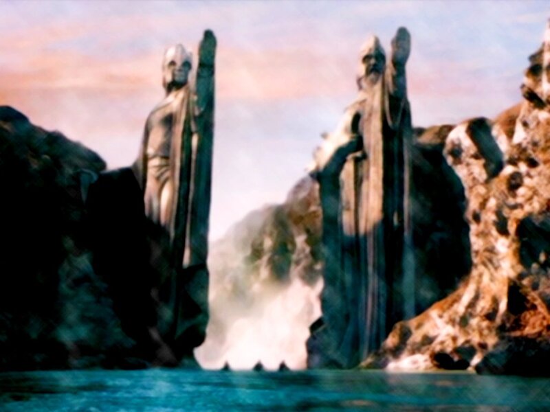 statues at the end of the world
