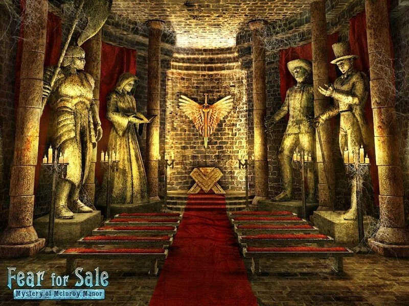 Statues in a Crypt