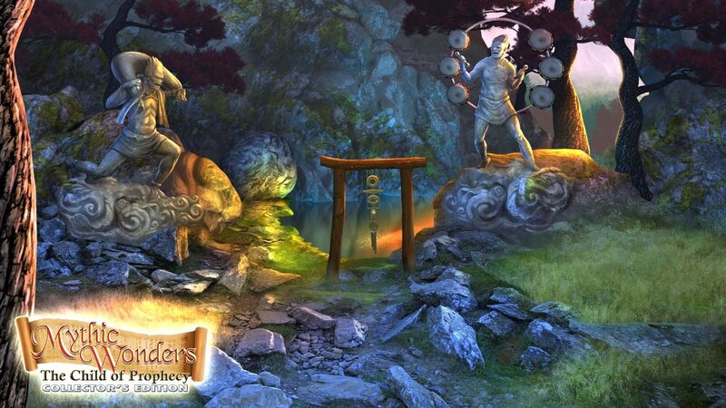 Statues in a Forest — Green
