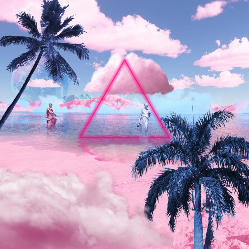 Statues in Tropical Water
