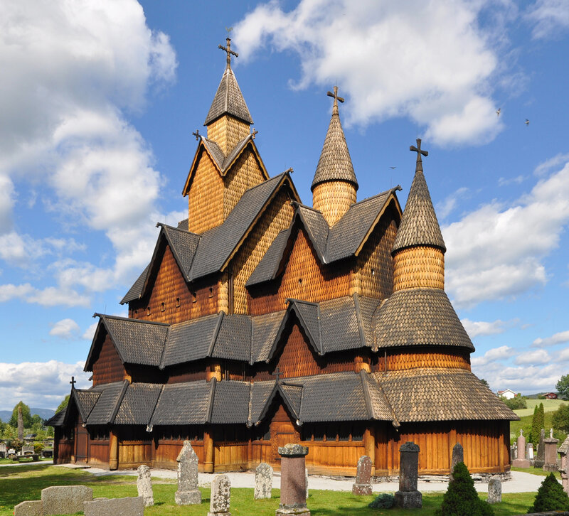 Stave church in Norway