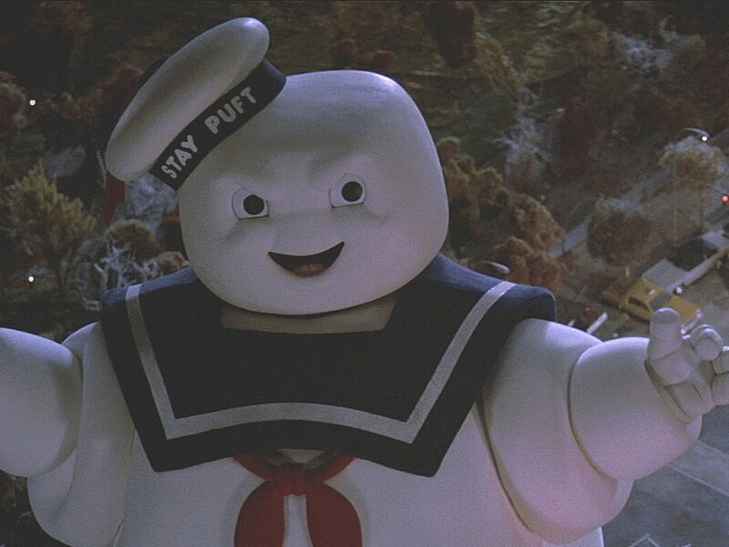 Stay Puft Marshmallow Man — White, Playful