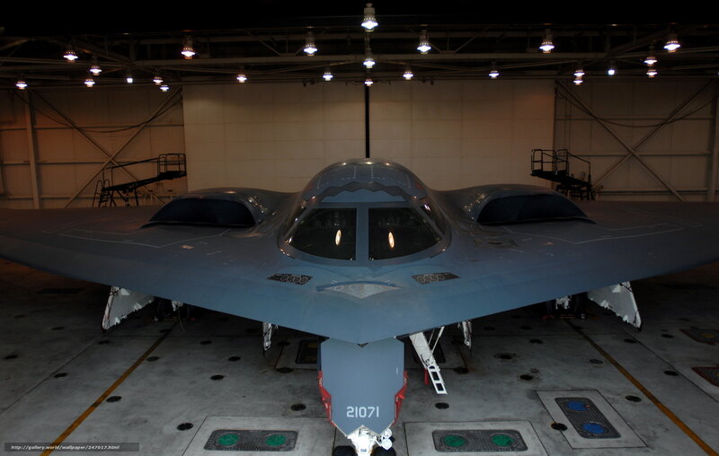 Stealth Bomber Aircraft — Gray, Dramatic, Night