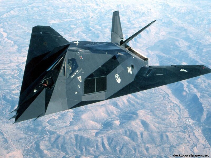 Stealth Fighter Jet — Black, Aerial, Photograph, Aircraft