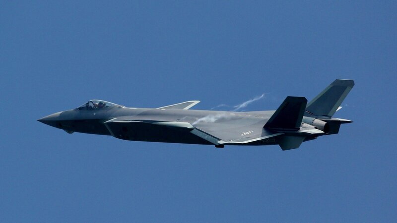 Stealth Fighter Jet — Blue, Clear