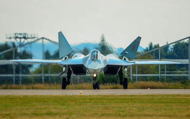 Stealth Fighter Jet — Gray, Calm, Afternoon