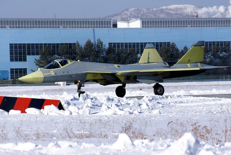 Stealth Fighter Jet — Gray, Cold, Winter, Photograph