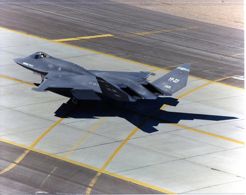 Stealth Fighter Jet — Gray, Neutral