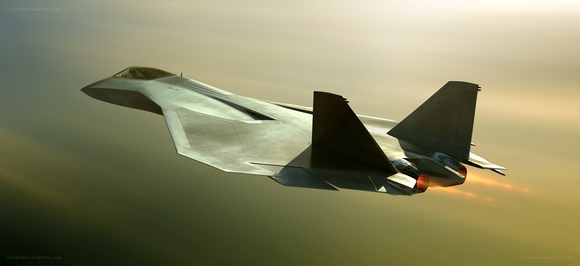 stealth fighter jet in flight