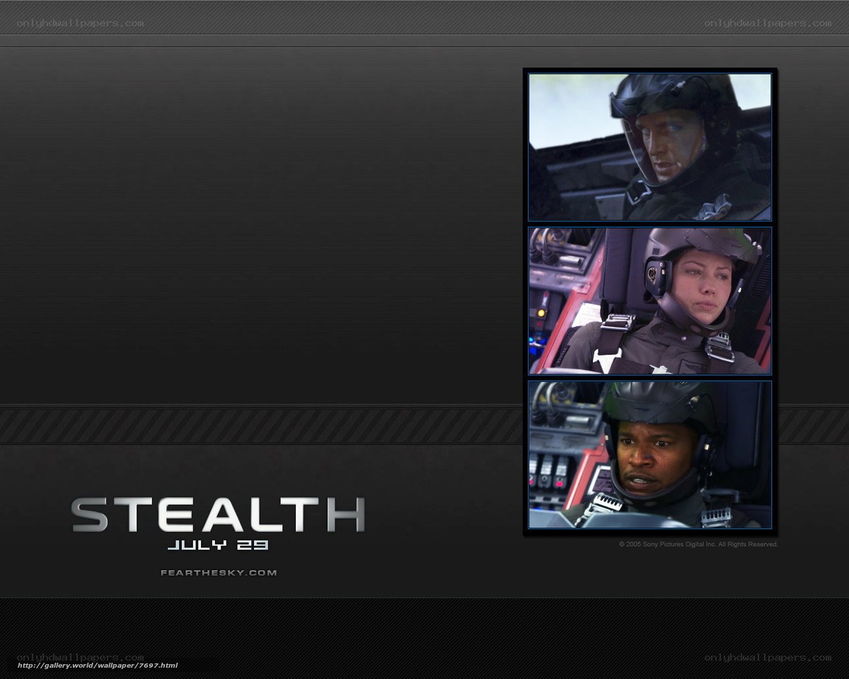 Stealth movie promotional wallpaper