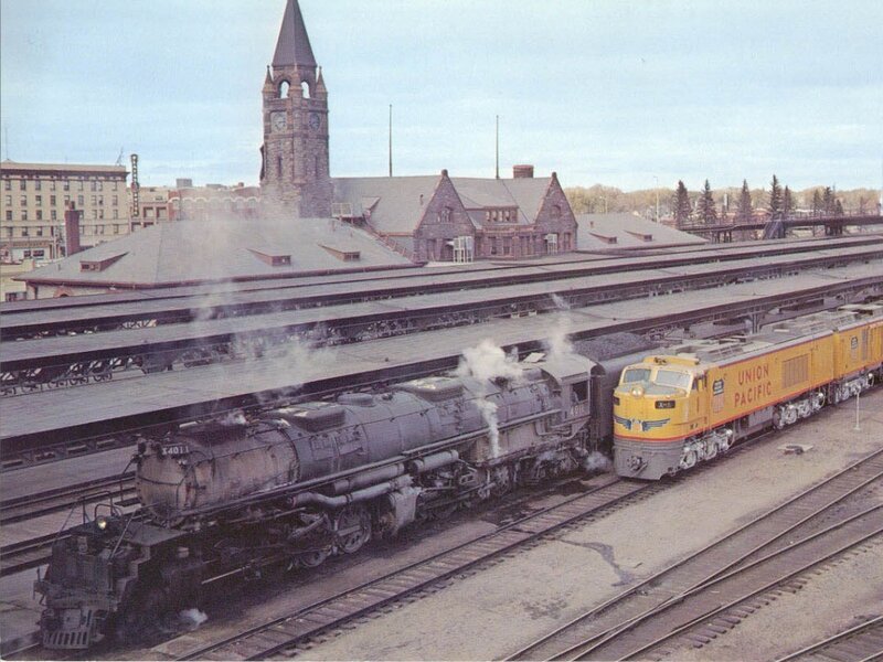 Steam and Diesel Locomotives