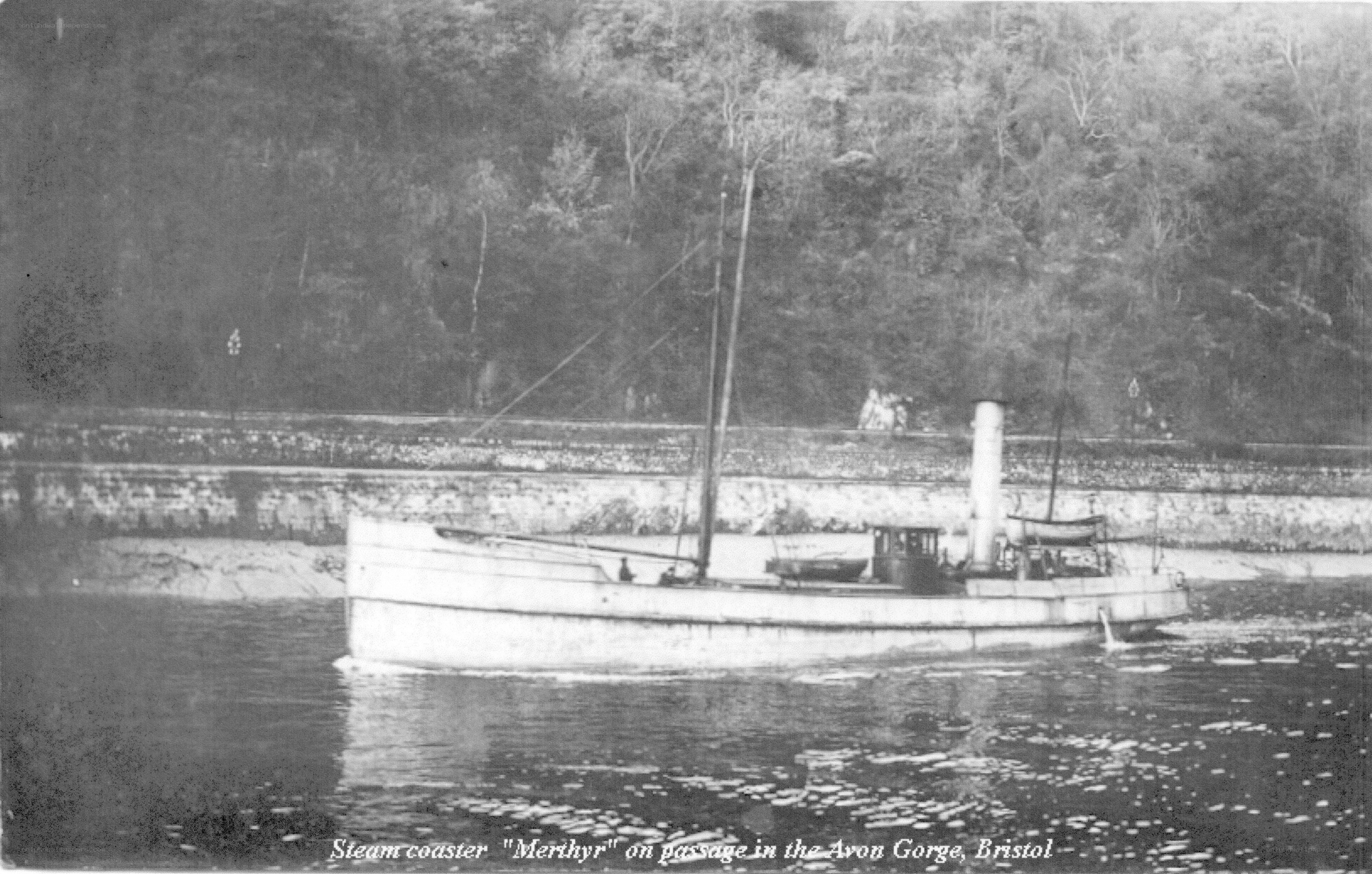 Steam coaster in Avon Gorge
