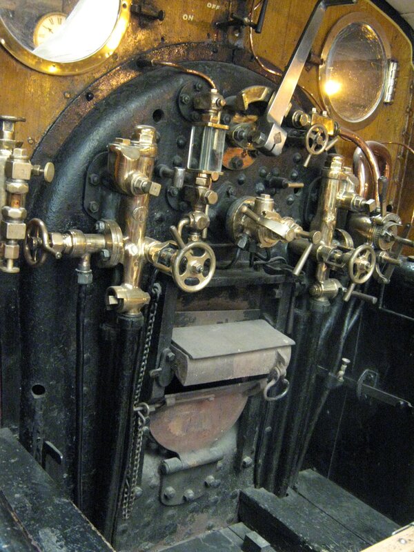 steam engine control panel