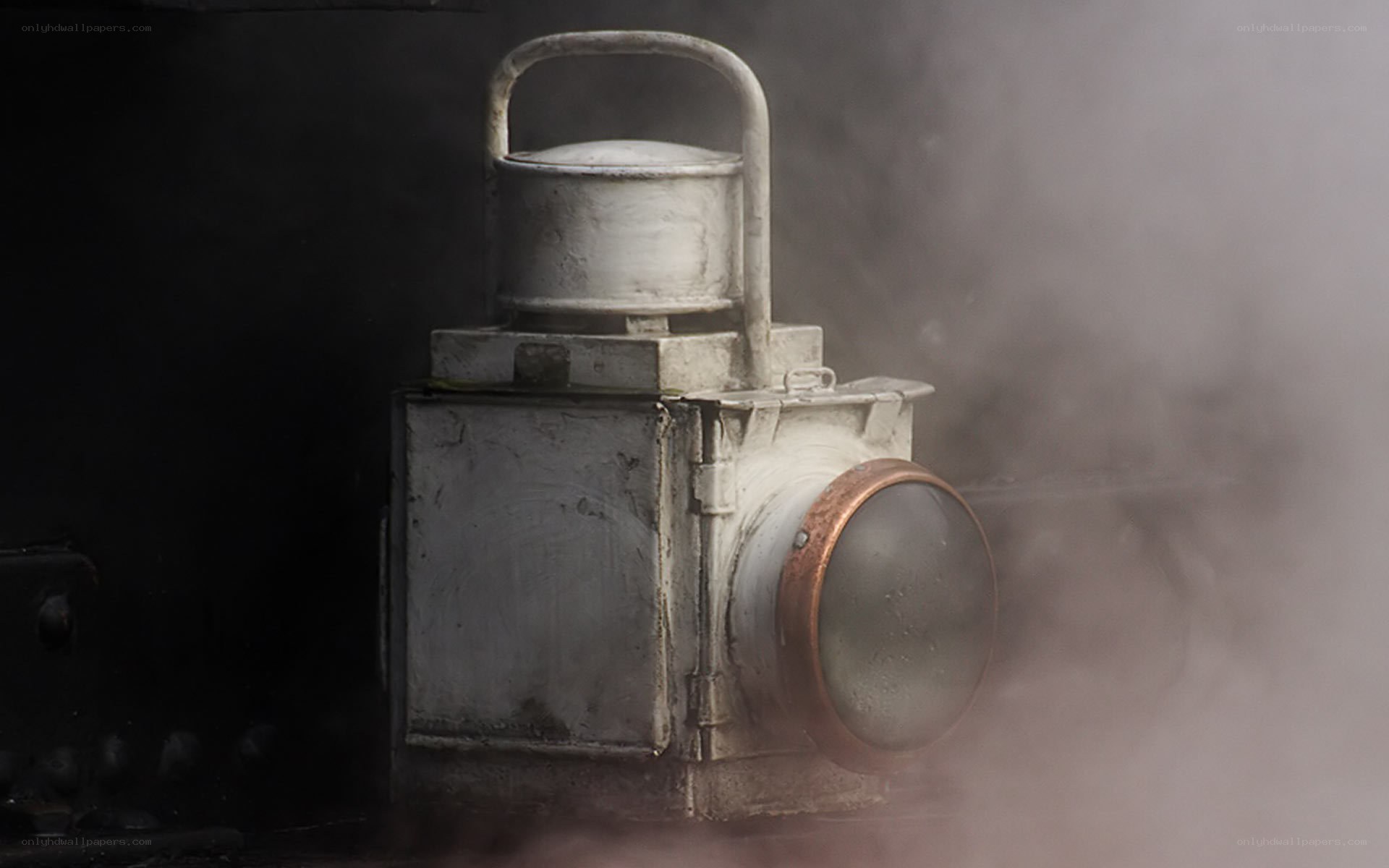 steam locomotive headlight