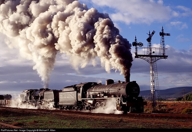 Steam Locomotive Train