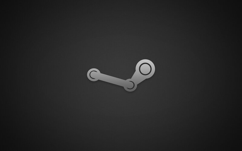 Steam Logo — Gray