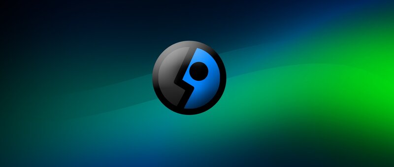 Steam logo on gradient background