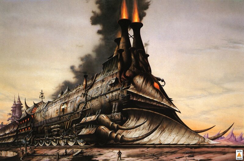 steam-powered warship