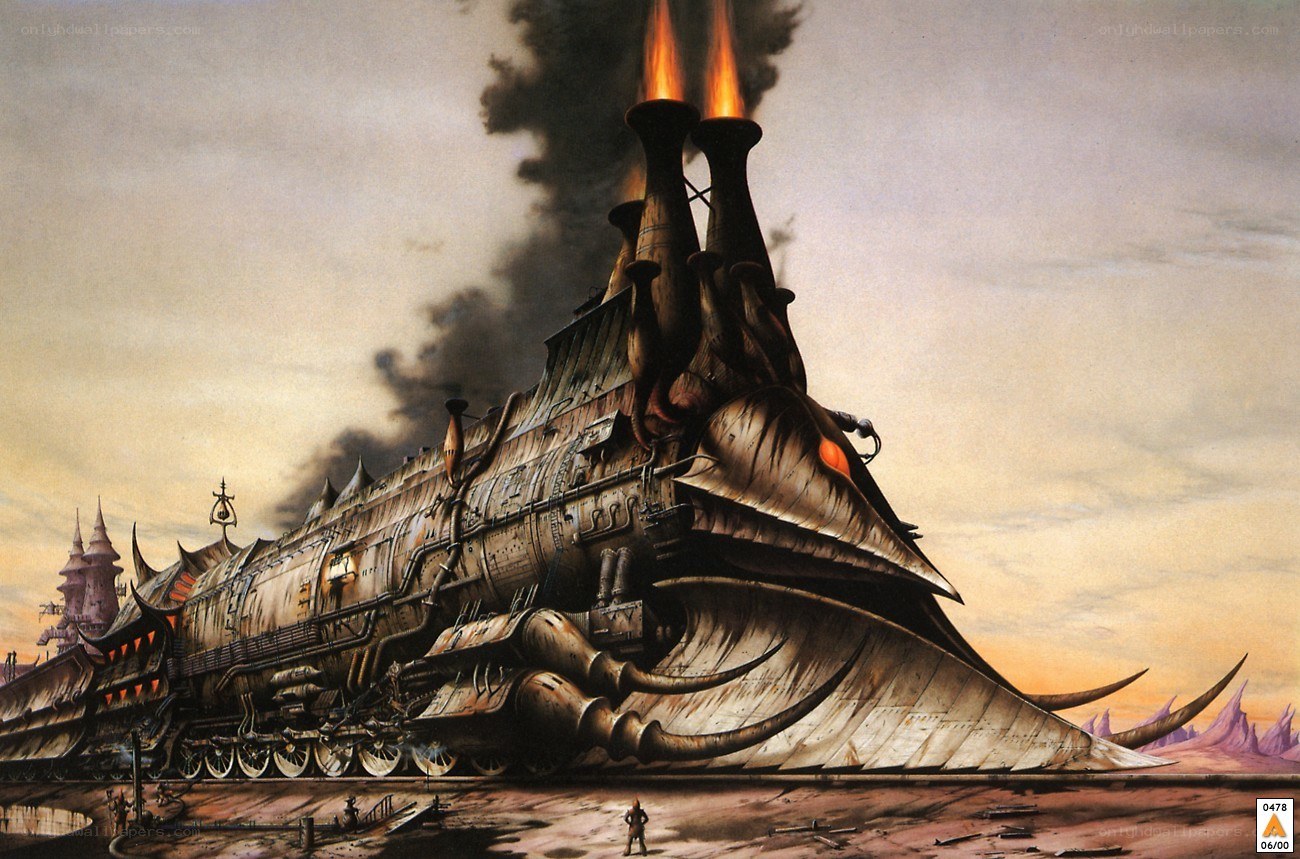 steam-powered warship