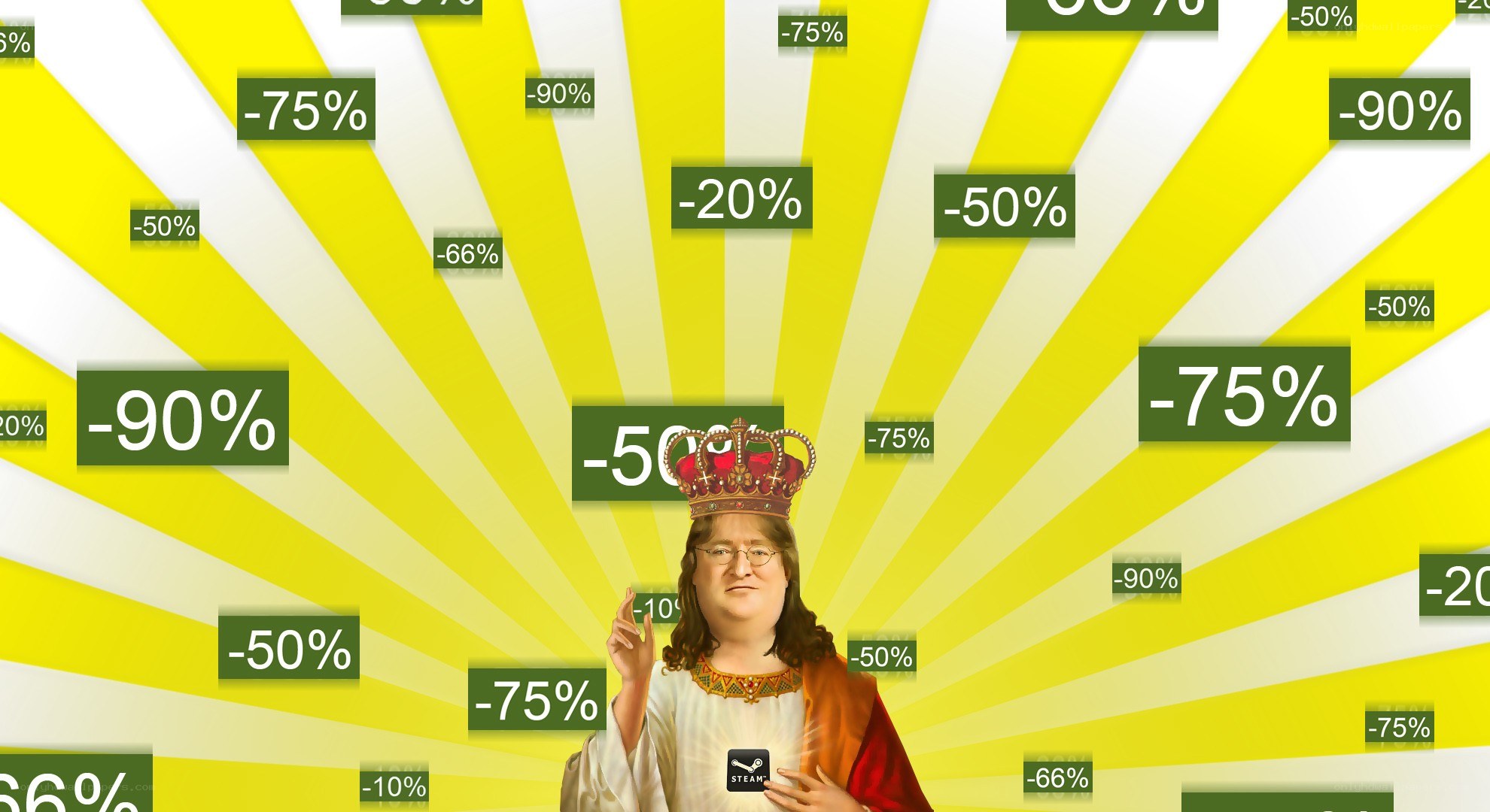 Steam sale meme image
