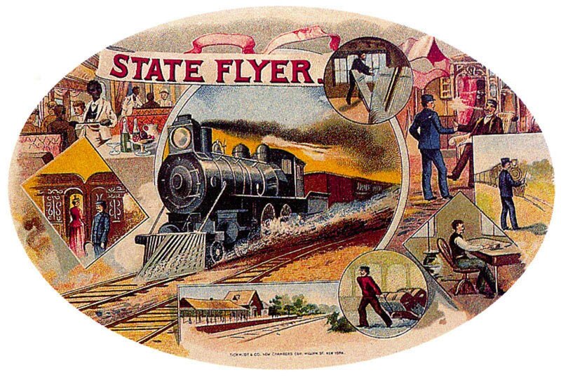 Steam Train Advertisement