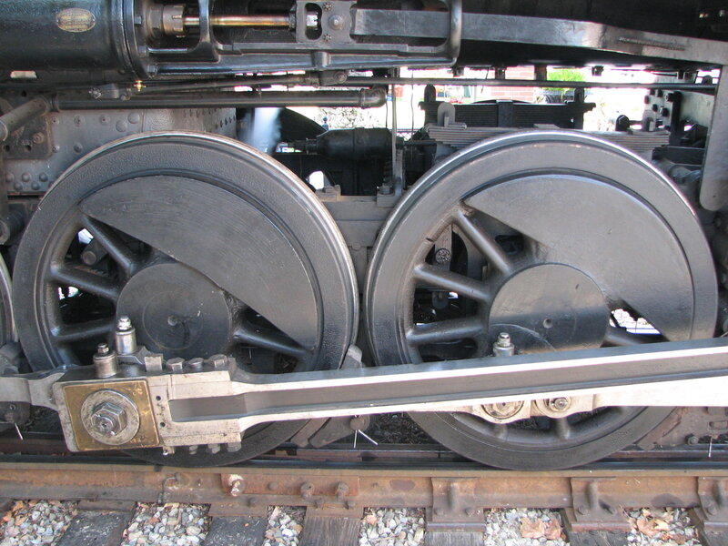 Steam Train Wheels