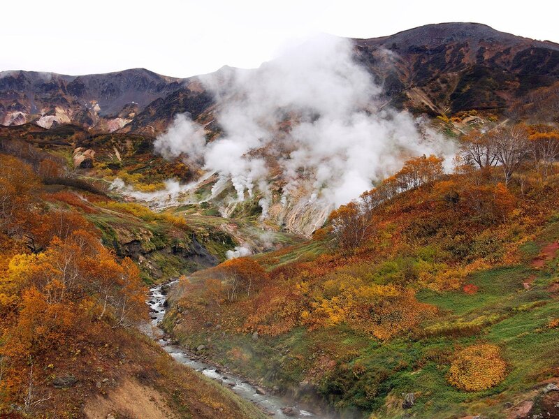 Steam Venting Valley — Orange