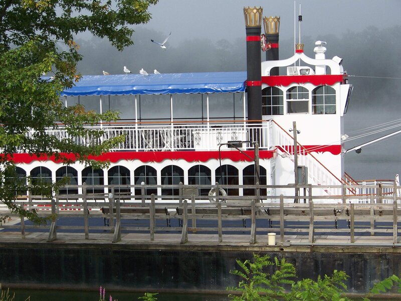 Steamboat at Dock