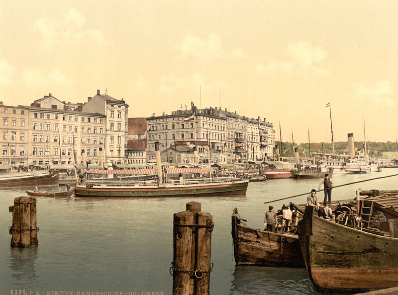 Steamboats in Harbor