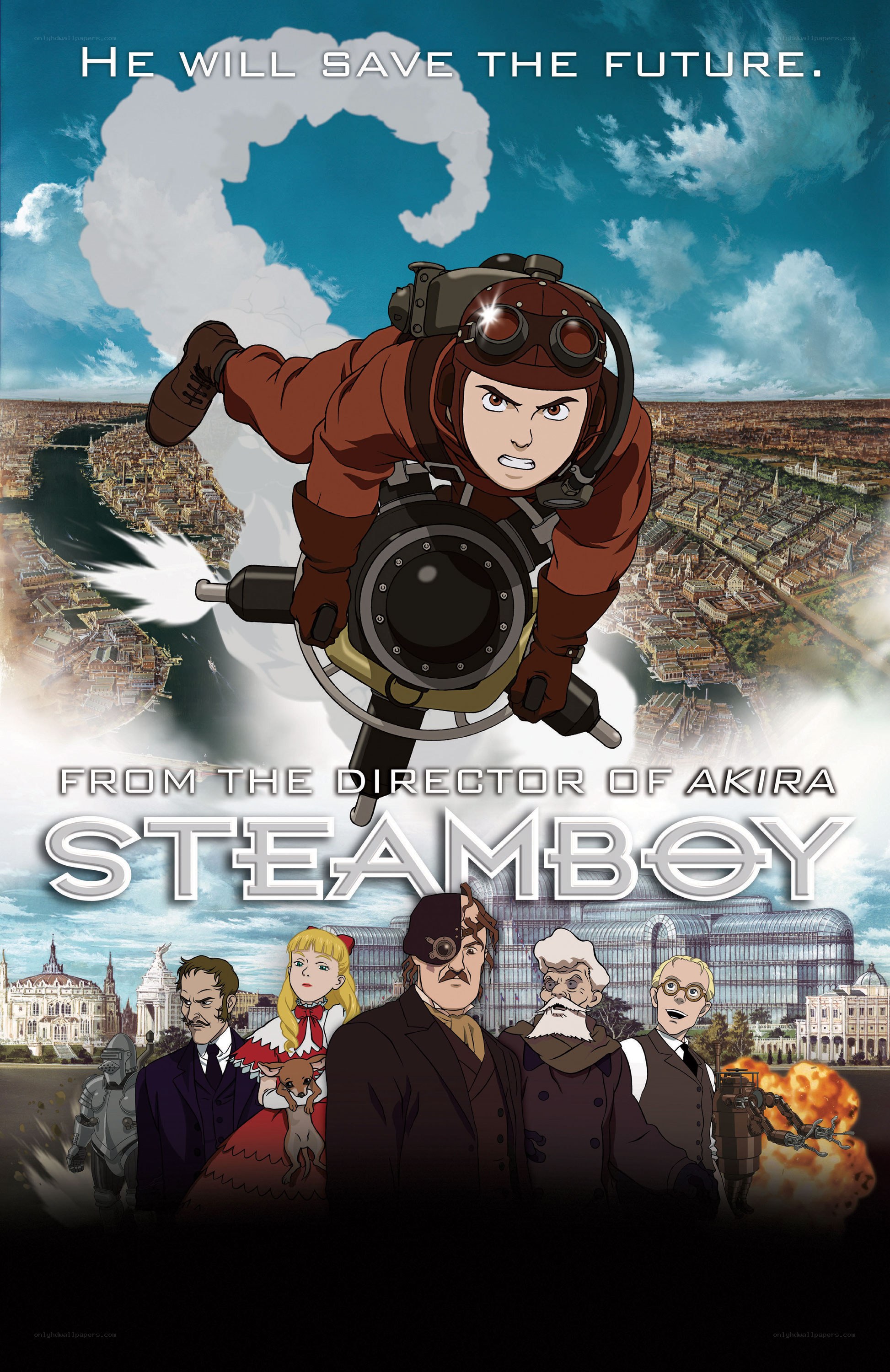 Steamboy movie poster