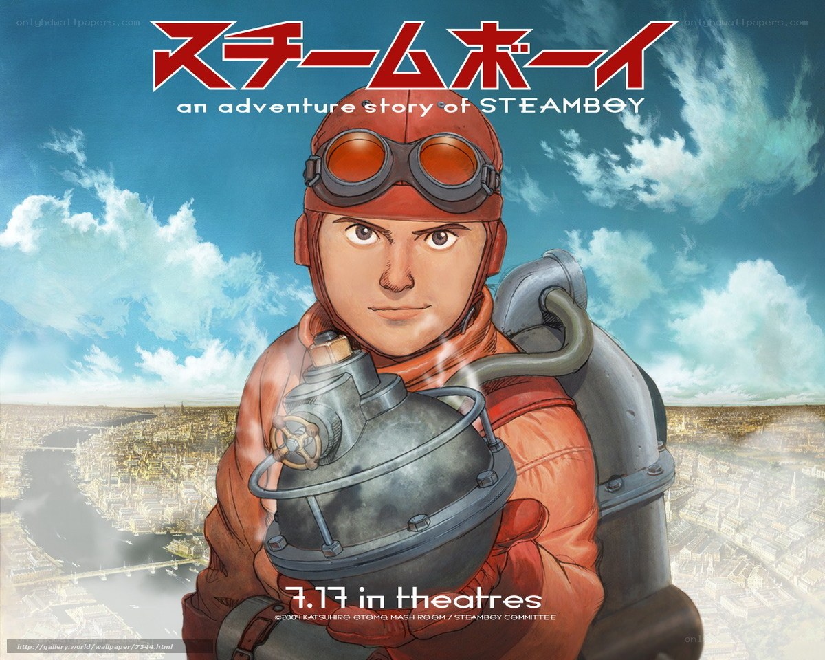 Steamboy movie poster