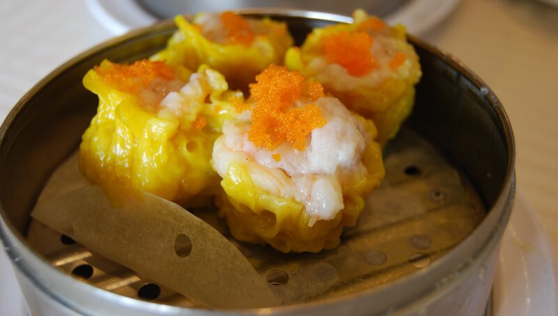 Steamed shrimp dumplings