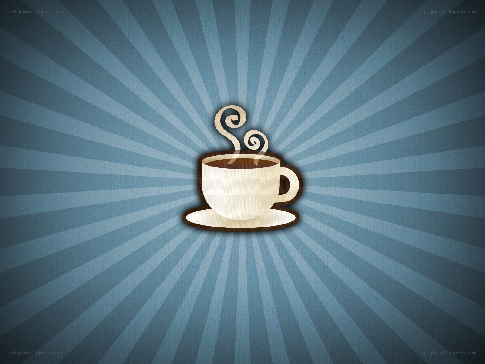 steaming coffee cup