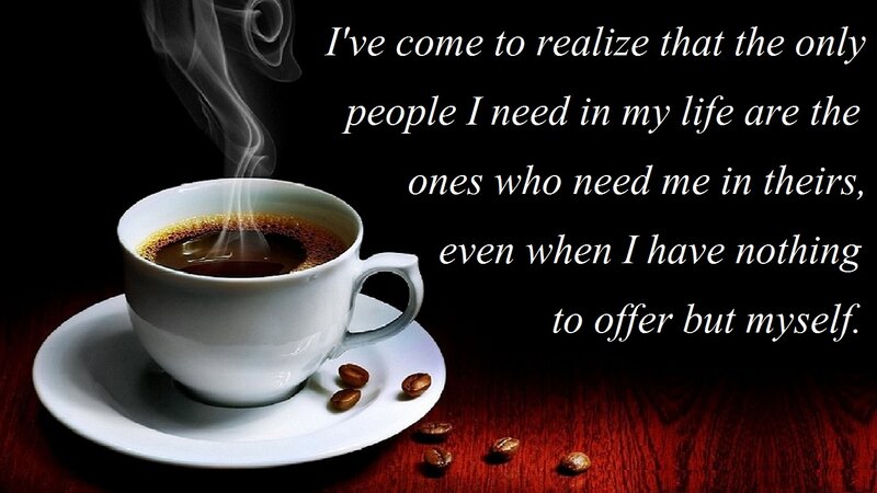 Steaming Coffee Cup — Black, Reflective