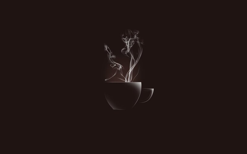 Steaming Coffee Cup — Calm